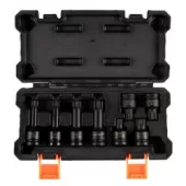 Набор ударных торцевых насадок AFFIX AF00746008C (1/2", Spline, M12-M18, L = 45-78 мм, кейс, 8 предметов)